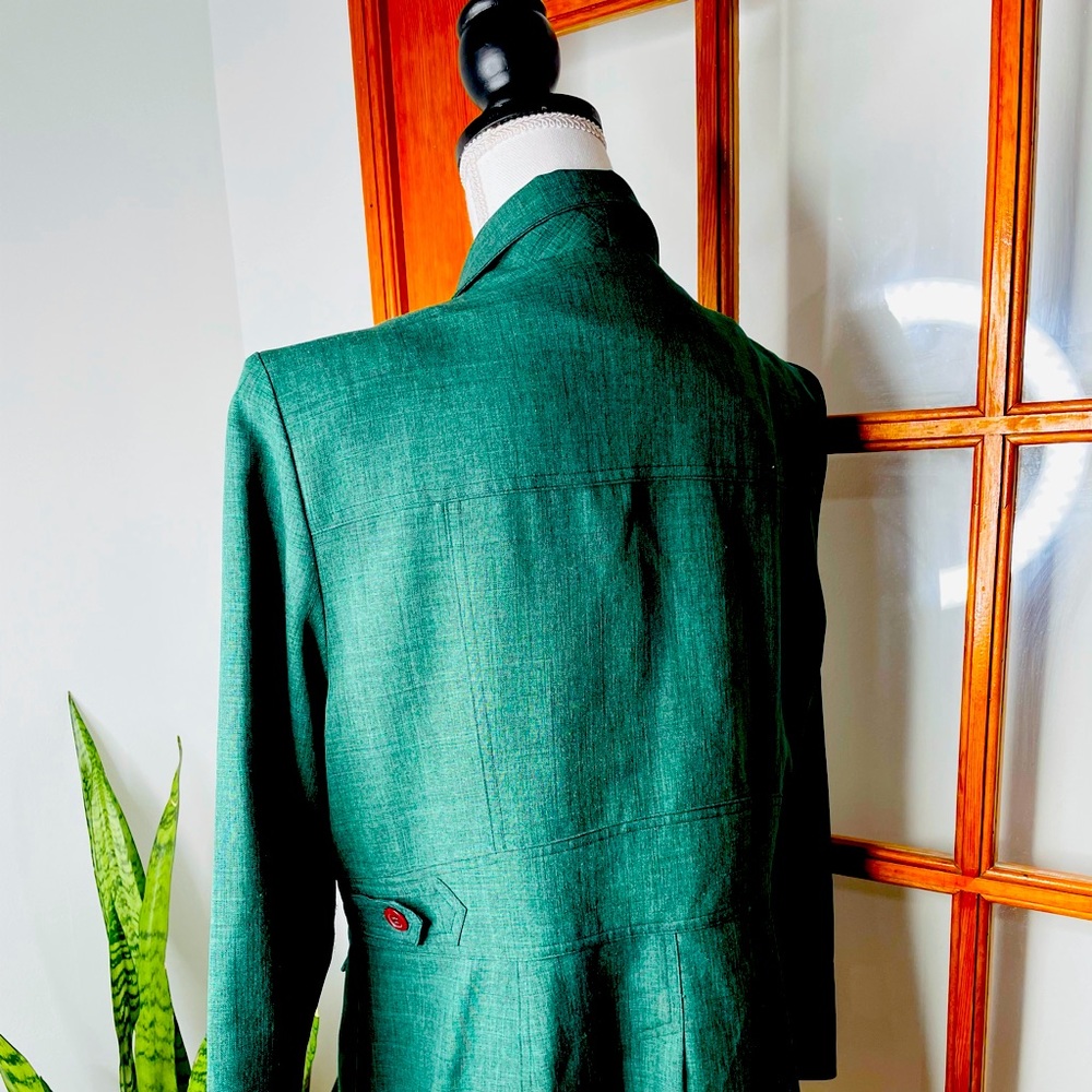 PROPHECY VINTAGE Green PANT SUIT - Picture 3 of 7